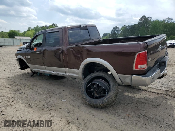 2014 Ram 2500 Laramie with VIN 3C6UR5FLXEG179678, listed as a Copart auction lot 53388095 with 128,112 mi miles and Salvage title. Bid and sale history available at DreamBid. Image 2.