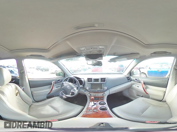 2012 Toyota Highlander Hybrid Limited with VIN JTEDC3EH1C2010467, listed as a Copart auction lot 80748634 with 222,730 mi miles and Salvage Title. Bid and sale history available at carsss.com. Image 14.