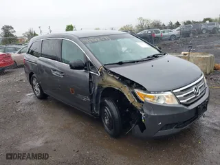 2012 Honda Odyssey EX with VIN 5FNRL5H49CB044488, listed as a IAAI auction lot 41968571 with 128,005 mi miles. Bid and sale history available at carsss.com. Image 1.
