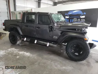 2021 Jeep Gladiator High Altitude with VIN 1C6HJTFGXML586269, listed as a Copart auction lot 84187154 with Not provided miles and Clean title. Bid and sale history available at DreamBid. Image 4.