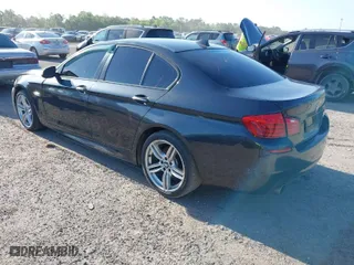 2014 BMW 5 Series 535i with VIN WBA5B1C54ED475113, listed as a IAAI auction lot 42077901 with 145,341 mi miles. Bid and sale history available at carsss.com. Image 3.