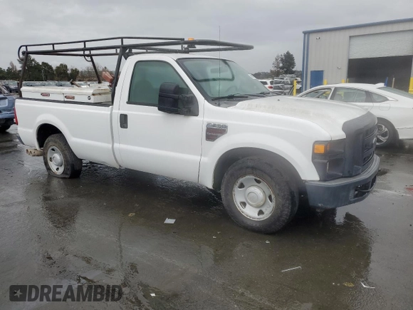 2008 Ford F-250 with VIN 1FTSF20R58EE40246, listed as a Copart auction lot 49015505 with 177,446 mi miles and Clean title. Bid and sale history available at DreamBid. Image 4.