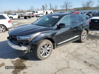 2020 Acura RDX w/Technology Pkg with VIN 5J8TC2H59LL010952, listed as a Copart auction lot 50159885 with 71,346 mi miles and Salvage Title. Bid and sale history available at carsss.com. Image 1.