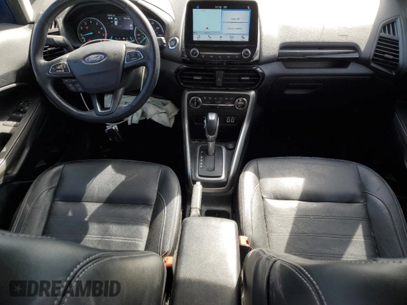 2019 Ford EcoSport Titanium with VIN MAJ6S3KLXKC289764, listed as a Copart auction lot 52997505 with 77,609 mi miles and Salvage Title. Bid and sale history available at DreamBid. Image 8.