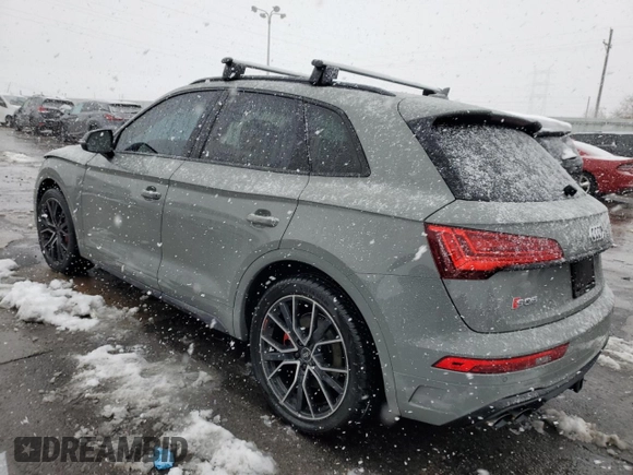 2021 Audi SQ5 Premium Plus with VIN WA1B4AFY2M2035496, listed as a Copart auction lot 79414574 with 58,326 mi miles and Salvage Title. Bid and sale history available at carsss.com. Image 2.