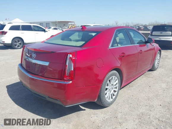2012 Cadillac CTS Luxury with VIN 1G6DF5E53C0149267, listed as a IAAI auction lot 41839697 with 44,043 mi miles and . Bid and sale history available at DreamBid. Image 4.