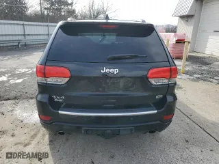 2014 Jeep Grand Cherokee Overland with VIN 1C4RJFCG4EC437649, listed as a Copart auction lot 45724965 with 161,052 mi miles and Clean Title. Bid and sale history available at carsss.com. Image 6.