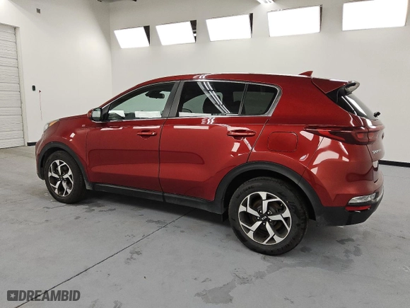 2020 Kia Sportage LX with VIN KNDPM3AC8L7709106, listed as a Copart auction lot 53848295 with 132,695 mi miles and Clean Title. Bid and sale history available at carsss.com. Image 2.
