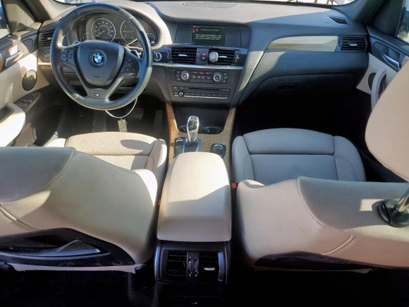2014 BMW X3 xDrive35i z VIN 5UXWX7C5XE0E76111, wystawiony jako Copart lot #53834855 z przebiegiem 117 218 mil mil oraz Szkoda całkowita • Salvage title. Historia ofert i sprzedaży dostępna na DreamBid. Obrazek 8.