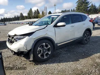 2018 Honda CR-V Touring with VIN 2HKRW2H90JH689742, listed as a Copart auction lot 51347445 with 35,333 mi miles and Salvage Title. Bid and sale history available at carsss.com. Image 1.