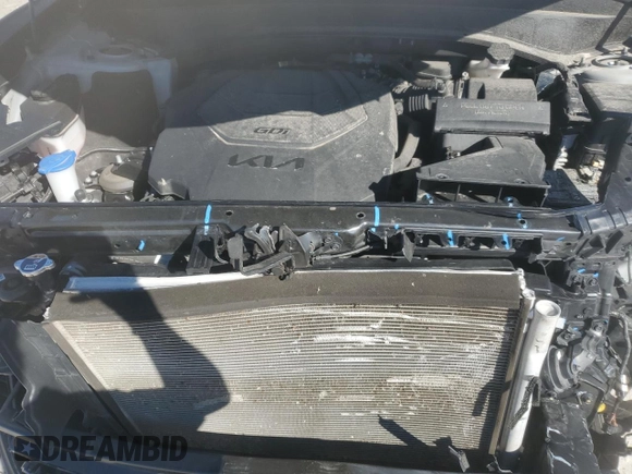 2022 Kia Telluride SX with VIN 5XYP5DHC7NG276764, listed as a Copart auction lot 57218795 with 54,941 mi miles and Salvage title. Bid and sale history available at DreamBid. Image 12.