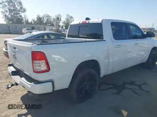 2020 Ram 1500 Big Horn with VIN 1C6SRFFT8LN397491, listed as a IAAI auction lot 42543417 with 74,639 mi miles and . Bid and sale history available at DreamBid. Image 4.