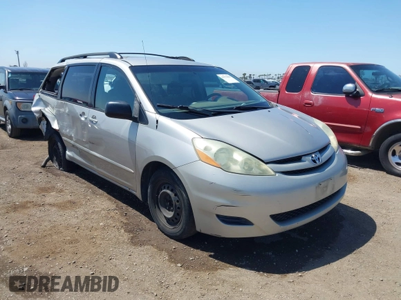 2006 Toyota Sienna CE with VIN 5TDZA23C86S524119, listed as a IAAI auction lot 41979865 with 171,425 mi miles. Bid and sale history available at carsss.com. Image 1.