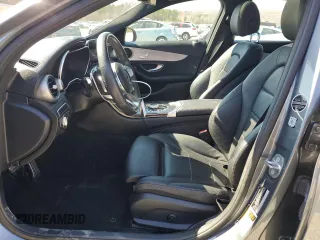 2020 Mercedes-Benz C with VIN 55SWF8DB1LU326641, listed as a Copart auction lot 47589655 with 37,255 mi miles and Salvage Title. Bid and sale history available at carsss.com. Image 7.
