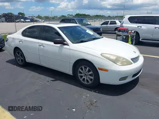2004 Lexus ES 350 with VIN JTHBA30GX45038511, listed as a IAAI auction lot 42789945 with 281,244 mi miles and . Bid and sale history available at DreamBid. Image 1.