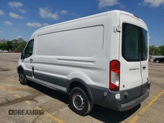 2015 Ford Transit Cargo with VIN 1FTNR2CM6FKB10988, listed as a Copart auction lot 52598375 with 236,383 mi miles and Clean Title. Bid and sale history available at carsss.com. Image 2.
