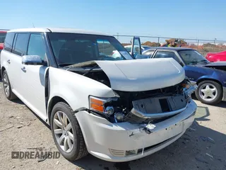 2011 Ford Flex Limited with VIN 2FMGK5DC9BBD00918, listed as a IAAI auction lot 41630521 with 141,914 mi miles. Bid and sale history available at carsss.com. Image 6.