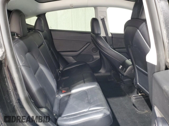 2022 Tesla Model Y Performance with VIN 7SAYGDEF3NF453267, listed as a Copart auction lot 53787615 with 82,452 mi miles and Salvage Title. Bid and sale history available at DreamBid. Image 11.