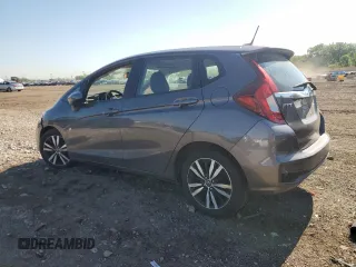 2018 Honda Fit EX-L with VIN 3HGGK5H95JM726719, listed as a Copart auction lot 59015325 with Not provided miles and Salvage title. Bid and sale history available at DreamBid. Image 2.