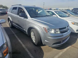 2015 Dodge Journey American Value Pkg with VIN 3C4PDCAB8FT521404, listed as a Copart auction lot 50770495 with 164,497 mi miles and Clean Title. Bid and sale history available at carsss.com. Image 1.