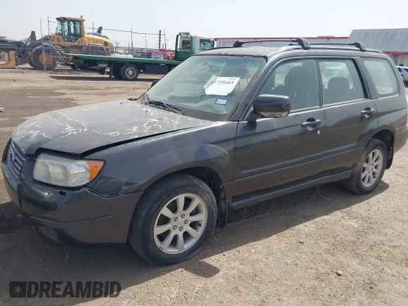 2008 Subaru Forester X z VIN JF1SG65658H726346, wystawiony jako IAAI lot #41723443 z przebiegiem 158 286 mil mil oraz . Historia ofert i sprzedaży dostępna na DreamBid. Obrazek 2.