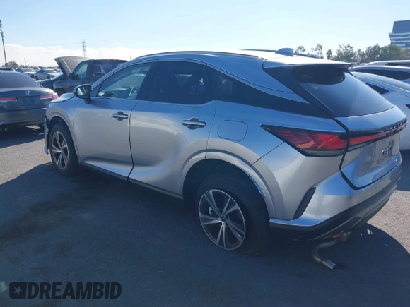 2024 Lexus RX 350 with VIN JTJCHMAA2R2020186, listed as a IAAI auction lot 40822228 with 3,508 mi miles and . Bid and sale history available at DreamBid. Image 3.