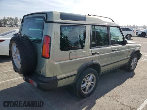 2003 Land Rover Discovery with VIN SALTY16443A788620, listed as a Copart auction lot 86194884 with 264,612 mi miles and Salvage Title. Bid and sale history available at DreamBid. Image 3.