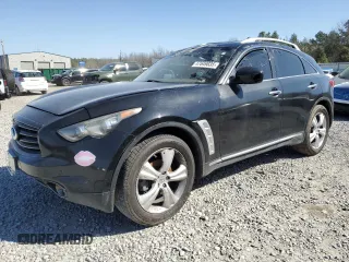 2010 Infiniti FX35 with VIN JN8AS1MU0AM802905, listed as a Copart auction lot 47649835 with 0 mi miles and Clean Title. Bid and sale history available at carsss.com. Image 1.