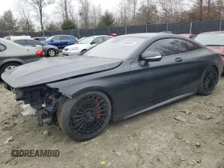 2020 Mercedes-Benz S 63 AMG with VIN WDDXJ8JB7LA040820, listed as a Copart auction lot 84505674 with 21,242 mi miles and Salvage Title. Bid and sale history available at DreamBid. Image 1.