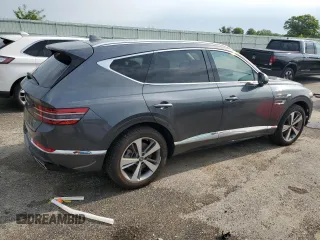 2021 Genesis GV80 with VIN KMUHBDSB1MU040490, listed as a Copart auction lot 58722915 with 49,981 mi miles and Salvage title. Bid and sale history available at DreamBid. Image 3.