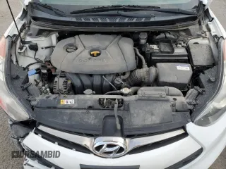 2013 Hyundai Elantra Coupe GS with VIN KMHDH6AE3DU016131, listed as a Copart auction lot 74625614 with 75,332 mi miles and Non Repairable. Bid and sale history available at carsss.com. Image 12.