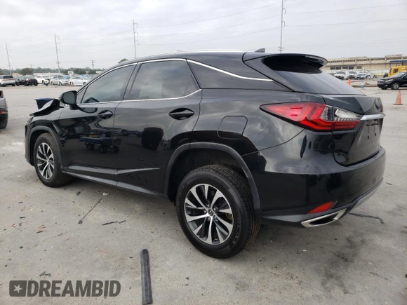 2020 Lexus RX with VIN 2T2AZMAAXLC151541, listed as a Copart auction lot 82601054 with 54,629 mi miles and Salvage Title. Bid and sale history available at carsss.com. Image 2.