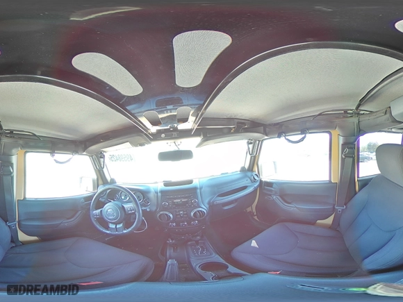 2013 Jeep Wrangler Unlimited Sport with VIN 1C4HJWDG7DL698573, listed as a Copart auction lot 49598425 with 103,029 mi miles and Salvage Title. Bid and sale history available at carsss.com. Image 14.