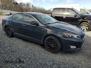 2015 Kia Optima EX with VIN 5XXGN4A77FG455101, listed as a Copart auction lot 45571055 with 211,941 mi miles and Salvage Title. Bid and sale history available at carsss.com. Image 4.