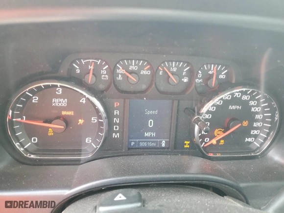 2016 GMC Sierra 1500 with VIN 1GTV2LEC0GZ385411, listed as a Copart auction lot 56401074 with 90,616 mi miles and Non Repairable. Bid and sale history available at carsss.com. Image 9.
