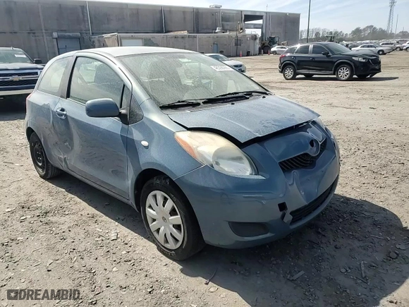 2010 Toyota Yaris with VIN JTDJT4K38A5297629, listed as a Copart auction lot 48306065 with 164,664 mi miles and Salvage Title. Bid and sale history available at carsss.com. Image 10.