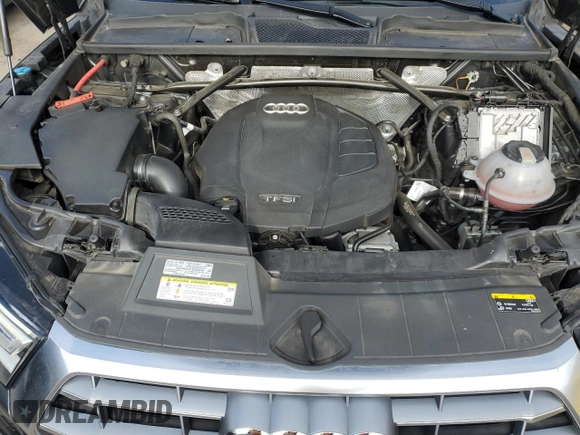 2019 Audi Q5 Premium with VIN WA1ANAFY4K2091932, listed as a Copart auction lot 57597415 with 66,430 mi miles and Salvage title. Bid and sale history available at DreamBid. Image 12.