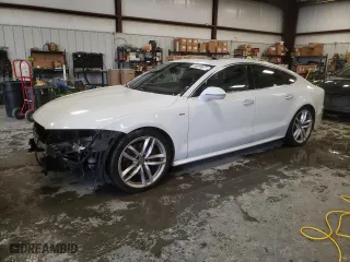 2016 Audi A7 3.0 Premium Plus with VIN WAUWGAFC3GN091076, listed as a Copart auction lot 45896875 with 114,736 mi miles and Salvage Title. Bid and sale history available at carsss.com. Image 1.