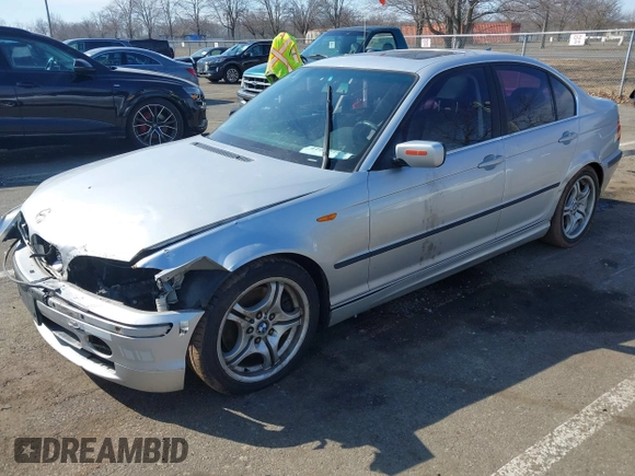2002 BMW 3 Series 330i with VIN WBAEV534X2KM21263, listed as a IAAI auction lot 41655115 with 250,001 mi miles and . Bid and sale history available at DreamBid. Image 2.