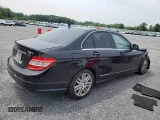 2009 Mercedes-Benz C 300 Sport with VIN WDDGF81X09F282812, listed as a Copart auction lot 60884375 with 99,782 mi miles and Salvage title. Bid and sale history available at DreamBid. Image 3.
