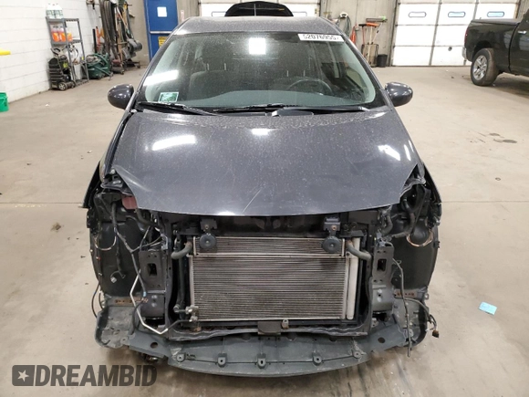 2013 Toyota Prius One with VIN JTDKN3DU2D5666794, listed as a Copart auction lot 52076955 with 106,861 mi miles and Salvage Title. Bid and sale history available at carsss.com. Image 5.