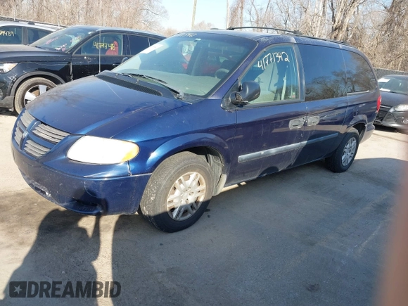 2005 Dodge Caravan SE z VIN 1D4GP24R75B126885, wystawiony jako IAAI lot #41771342 z przebiegiem 196 250 mil mil oraz . Historia ofert i sprzedaży dostępna na DreamBid. Obrazek 2.