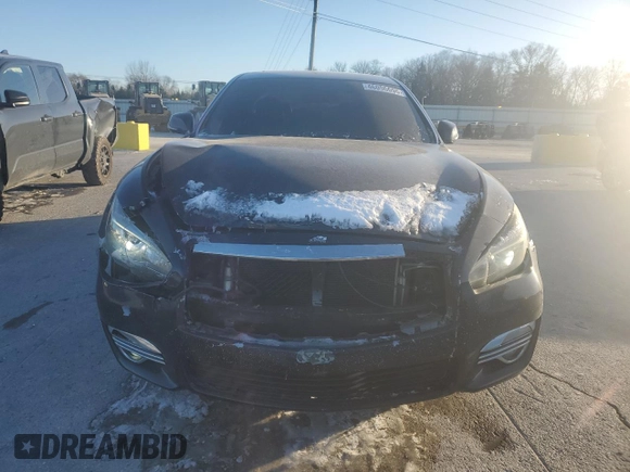 2015 Infiniti Q70 z VIN JN1BY1AP6FM542551, wystawiony jako Copart lot #46096695 z przebiegiem 164 056 mil mil oraz Szkoda całkowita • Salvage title. Historia ofert i sprzedaży dostępna na DreamBid. Obrazek 5.