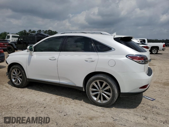 2013 Lexus RX 350 with VIN 2T2ZK1BA2DC097612, listed as a Copart auction lot 54579035 with 134,836 mi miles and Salvage title. Bid and sale history available at DreamBid. Image 2.