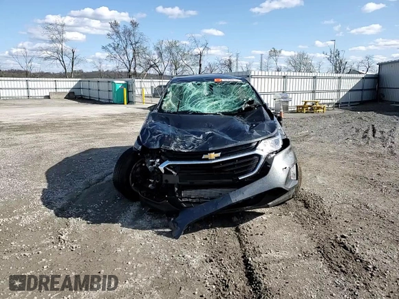 2021 Chevrolet Equinox LT with VIN 3GNAXUEV5ML379766, listed as a Copart auction lot 52400215 with Not Provided miles and Salvage Title. Bid and sale history available at DreamBid. Image 14.