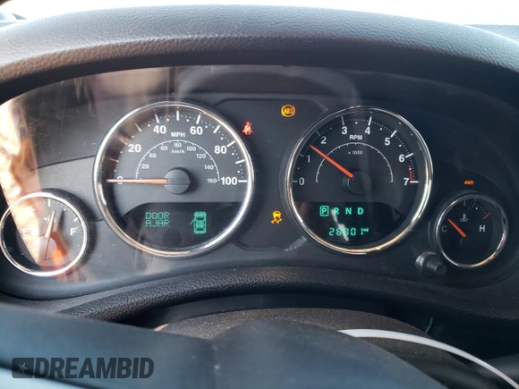 2018 Jeep Wrangler JK Unlimited Sport with VIN 1C4BJWDG8JL885080, listed as a Copart auction lot 70448894 with 26,801 mi miles and Salvage Title. Bid and sale history available at carsss.com. Image 9.