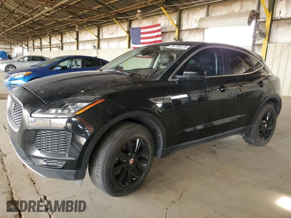 2018 Jaguar E-Pace S with VIN SADFJ2FXXJ1Z09404, listed as a Copart auction lot 54796375 with 65,772 mi miles and Clean Title. Bid and sale history available at DreamBid. Image 1.