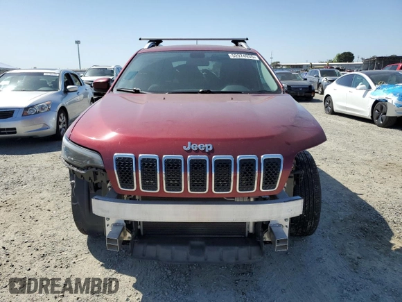 2019 Jeep Cherokee Latitude with VIN 1C4PJLCB1KD190512, listed as a Copart auction lot 52974935 with 74,656 mi miles and Salvage Title. Bid and sale history available at carsss.com. Image 5.