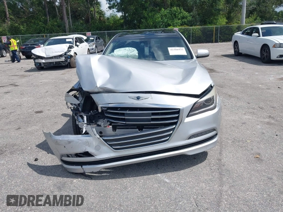 2017 Genesis G80 3.8L с VIN KMHGN4JE5HU170100, выставлен на аукционе IAAI как лот 42366935 с пробегом 54 260 миль миль и . История ставок и продаж доступна на DreamBid. Изображение 13.