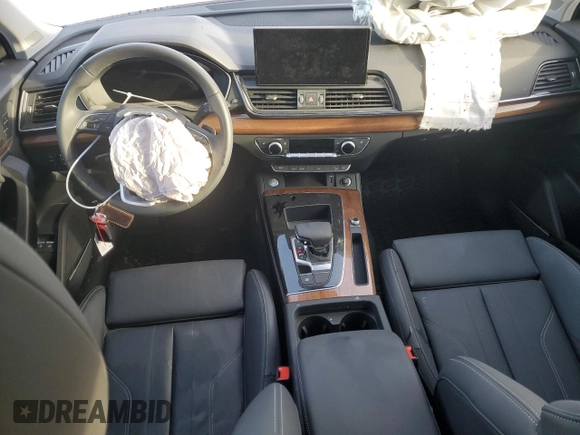 2023 Audi Q5 S line Premium Plus with VIN WA1E2AFY7P2072616, listed as a Copart auction lot 72936473 with 11,279 mi miles and . Bid and sale history available at DreamBid. Image 8.